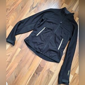 Element Black Performance Jacket with White Accents Women